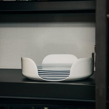 Camco STACK-A-PLATE, BRIGHT WHITE 43601